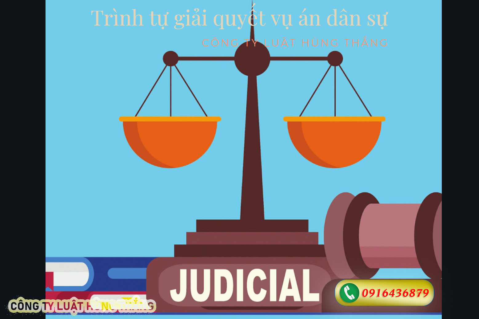 Trình tự giải quyết vụ án dân sự