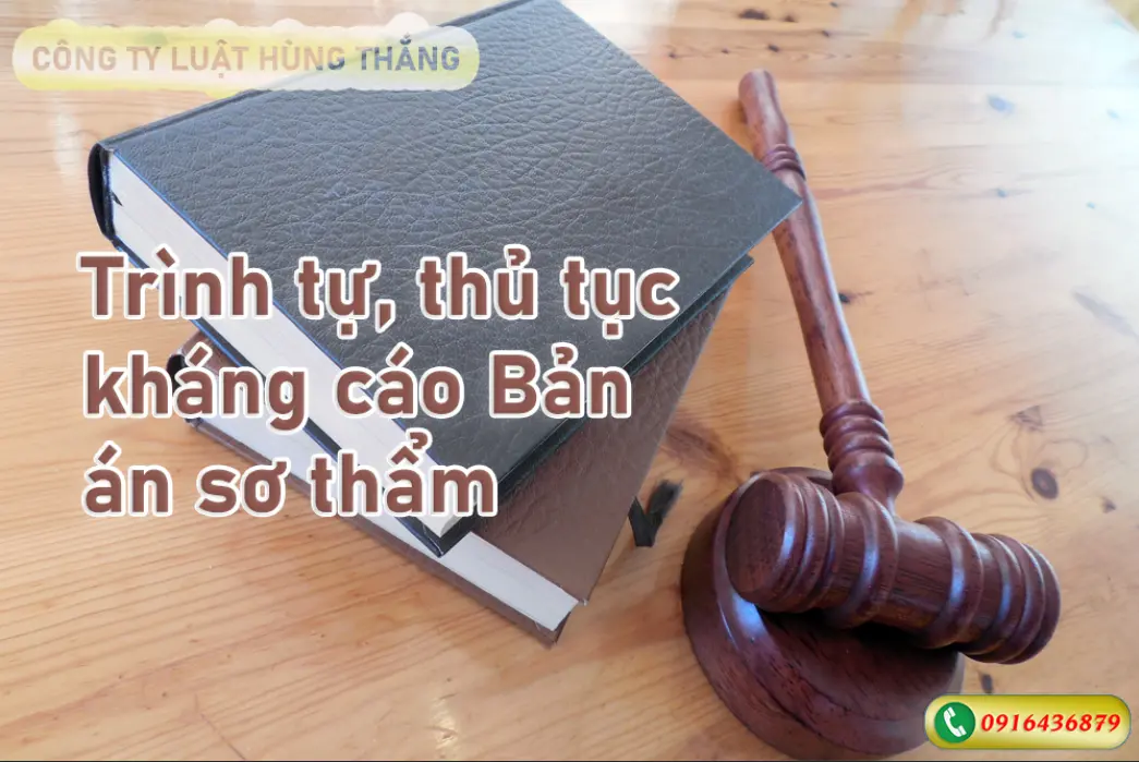 Thủ tục kháng cáo Bản án sơ thẩm