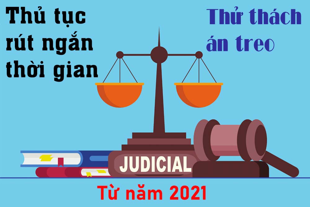 Thủ tục rút ngắn thời gian thử thách án treo từ năm 2021
