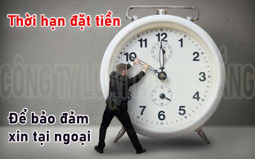 Thời hạn đặt tiền để bảo đảm xin tại ngoại