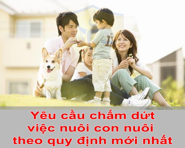 Yêu cầu chấm dứt việc nuôi con nuôi theo quy định mới nhất