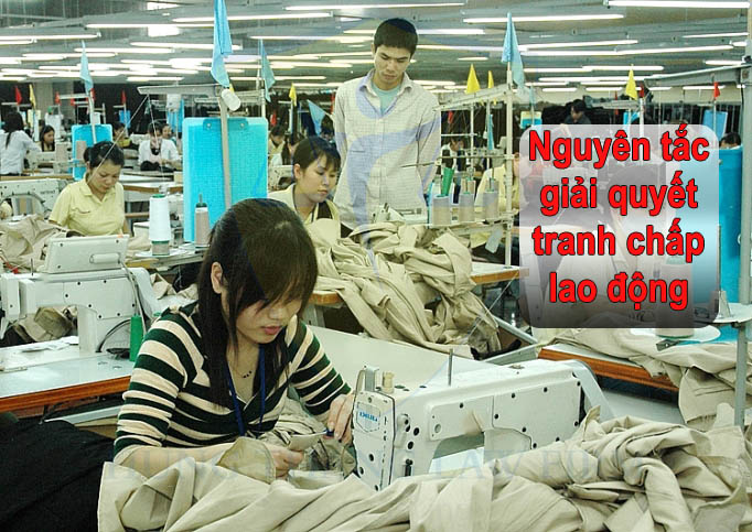 Nguyên tắc giải quyết tranh chấp lao động