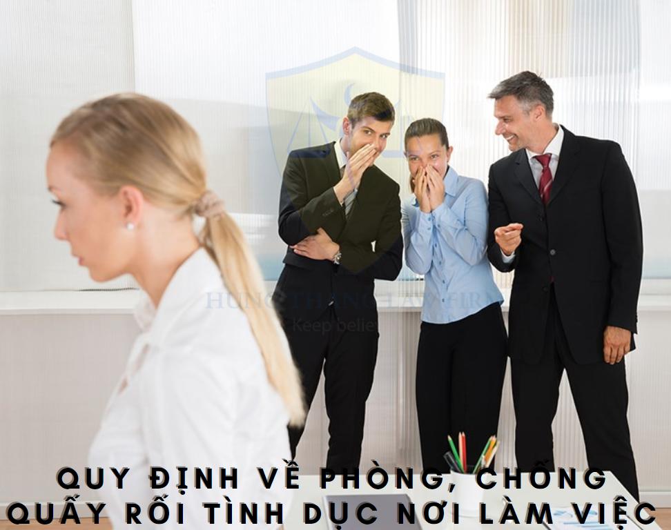 Quy định về phòng, chống quấy rối tình dục nơi làm việc