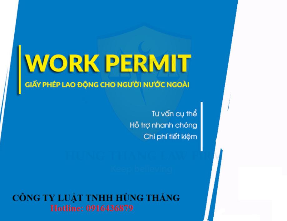 Thủ tục cấp giấy phép lao động cho người lao động nước ngoài