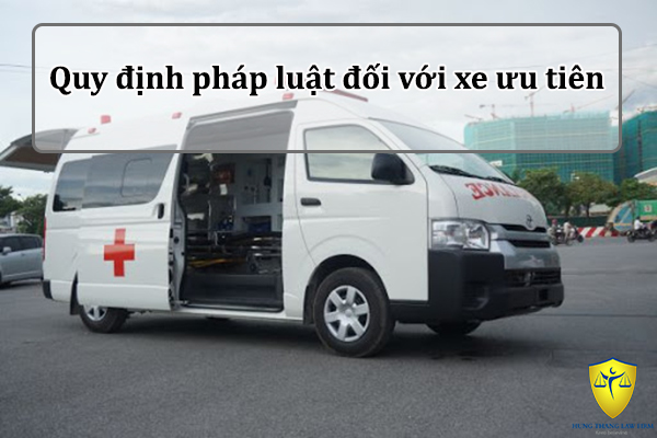 Quy định pháp luật đối với xe ưu tiên