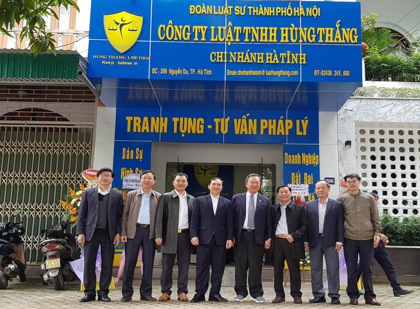 Công Ty Luật Hùng Thắng Mở Văn Phòng Luật Sư Tại Hà Tĩnh
