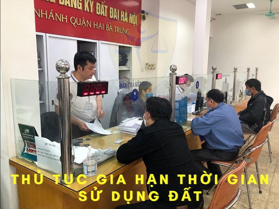 Thủ tục gia hạn thời gian sử dụng đất
