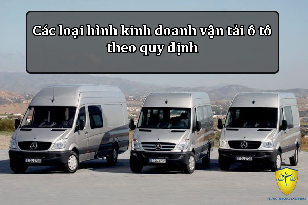 Các loại hình kinh doanh vận tải