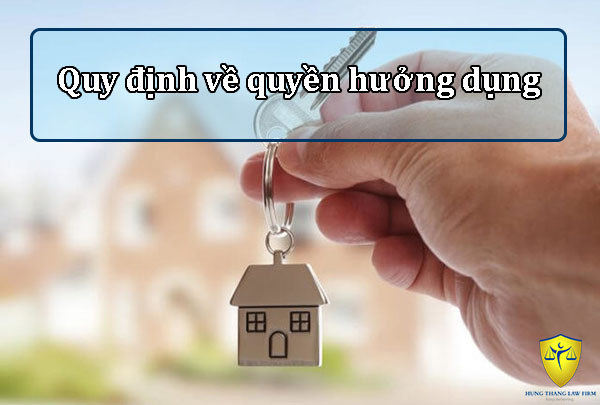 Quy định về quyền hưởng dụng