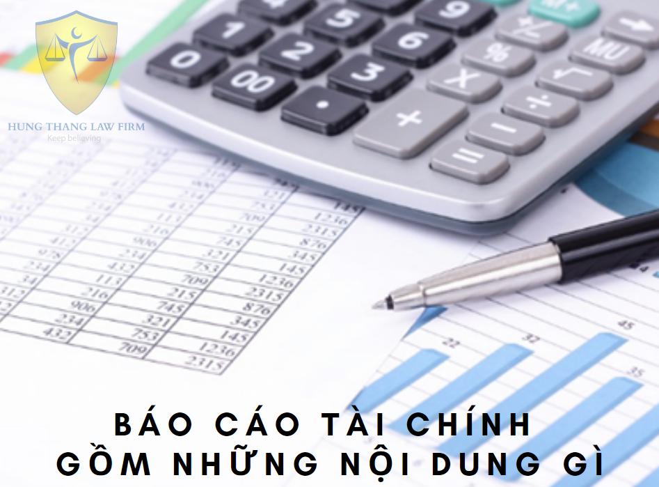 Nội dung báo cáo tài chính doanh nghiệp