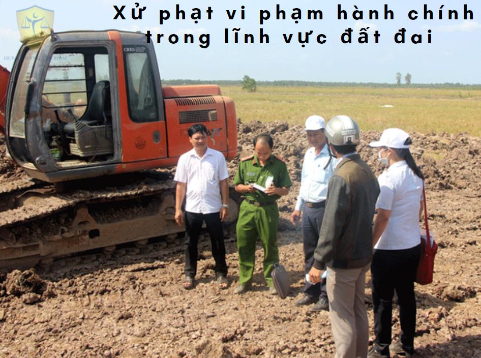 Thẩm quyền của thanh tra chuyên ngành về xử phạt vi phạm hành chính trong lĩnh vực đất đai