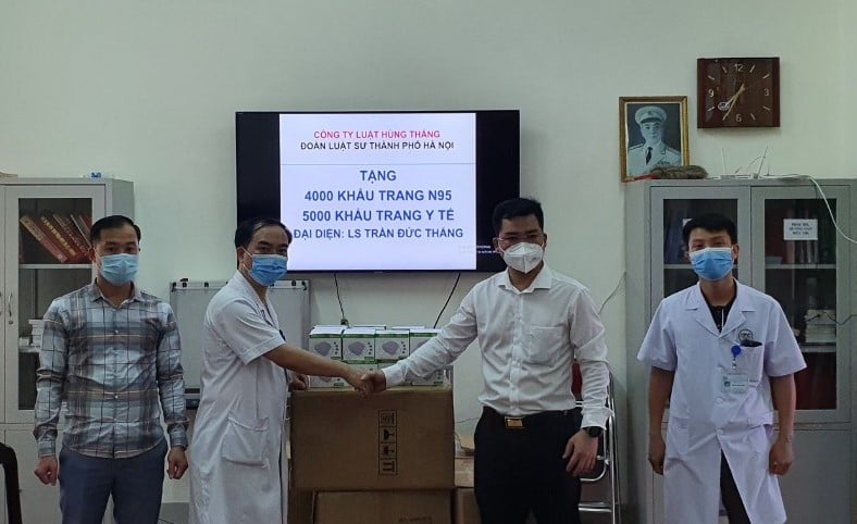 Công ty luật HÙNG THẮNG chung tay phòng chống COVID