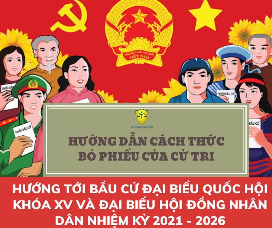 Hướng dẫn cách thức bỏ phiếu của cử tri