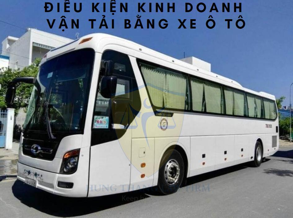 Điều kiện kinh doanh vận tải bằng xe ô tô