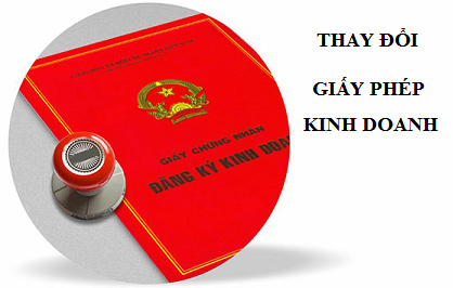 Thủ tục thay đổi giấy phép kinh doanh công ty