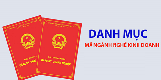 Danh mục mã ngành nghề đăng ký kinh doanh