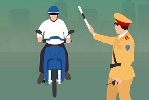 Quy trình dừng xe của CSGT khi xử lý vi phạm