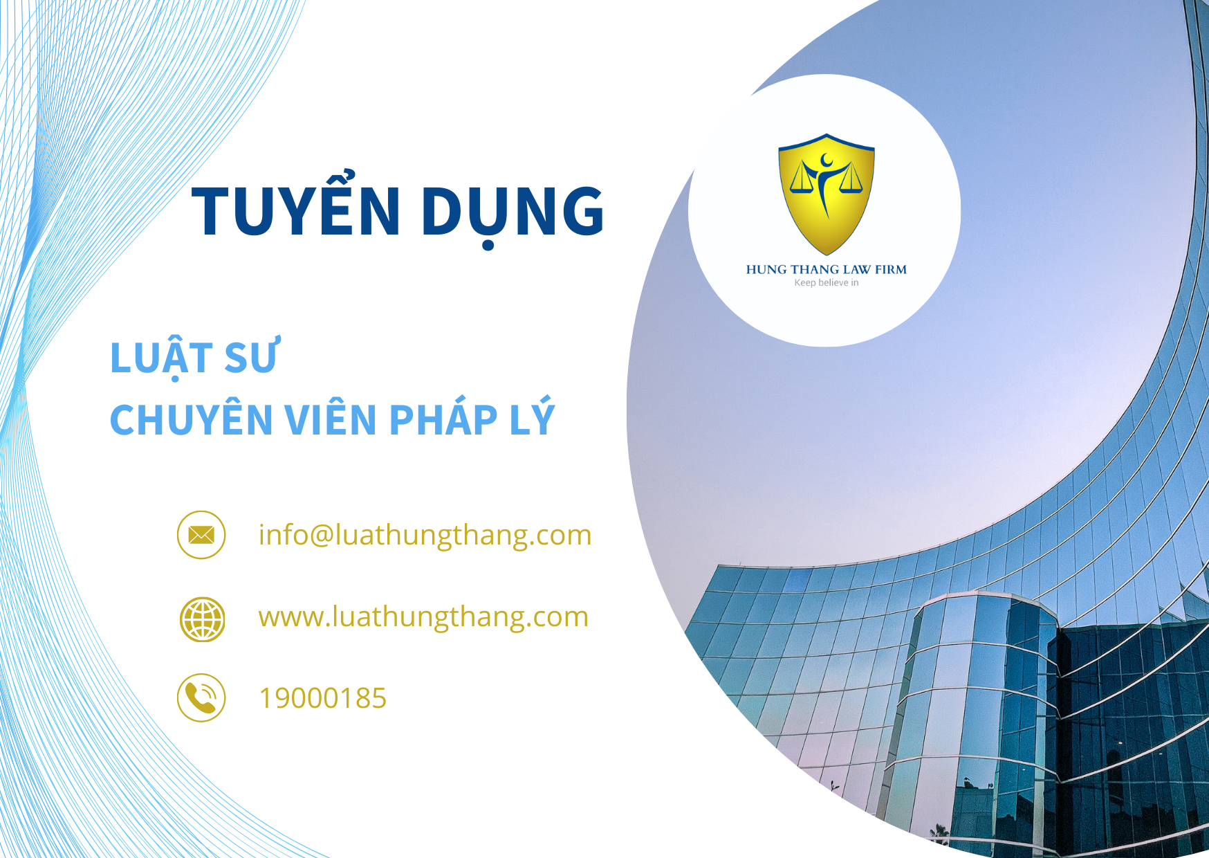 Tuyển Dụng Luật Sư - Chuyên Viên Pháp Lý Tại Hà Nội